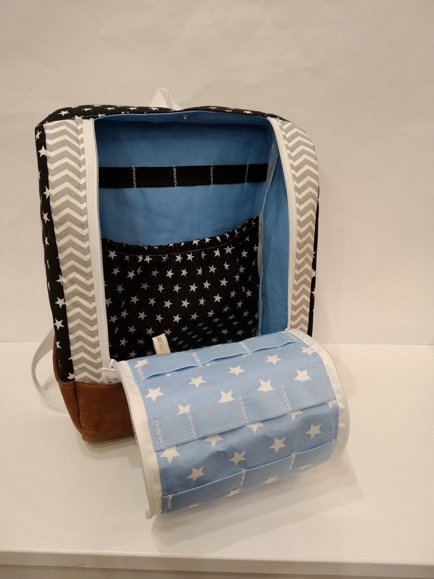 Klappackrucksack selbst gestalten, z.B. für die Toniebox, Schulausflüge – Bild 7